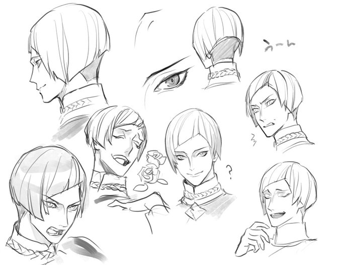 顔描けね〜〜素振りシュッシュ 