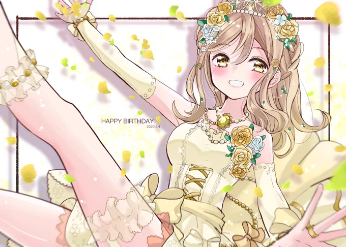 花丸ちゃん誕生日おめでとう〜?✨
いっぱい食べる君が好き?
#国木田花丸生誕祭2020 