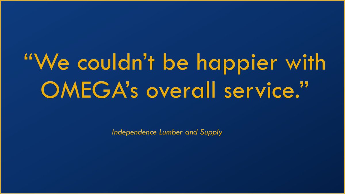 OMEGAProcessing's tweet photo. #TestimonialTuesday https://t.co/ZUyhi1RYOR