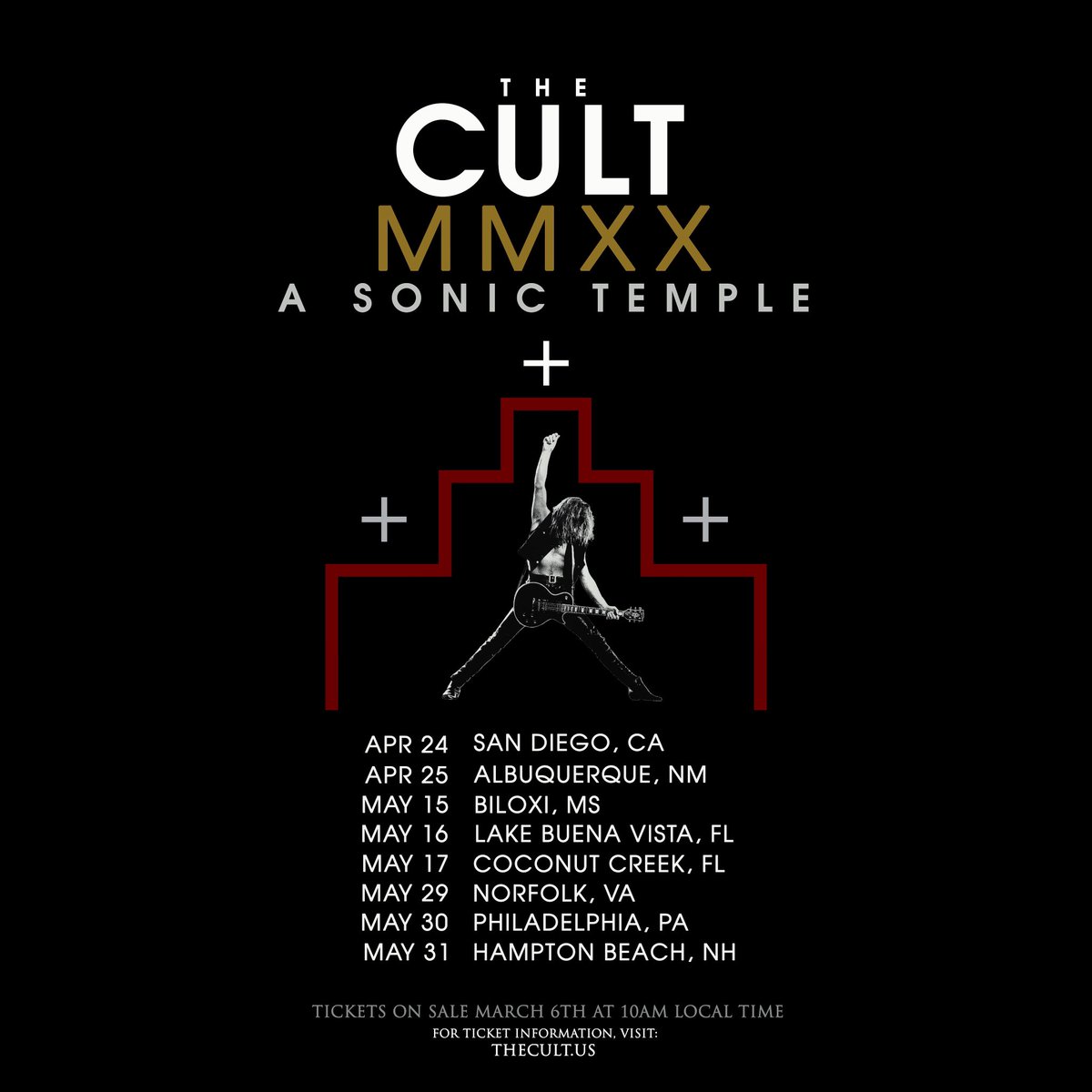 officialcult's tweet photo. YOUโVE BEEN WAITING .. and here they are..... MORE ++ ๐ ๐๐๐๐๐ ๐๐๐๐๐๐ ๐๐๐๐ ++ dates! Watch this space as we continue in #2020 ....
.
.
EARLY ACCESS PRE-SALE INFO SOON ..... #THECULT #ASONICTEMPLE https://t.co/n2P7C3t2BF