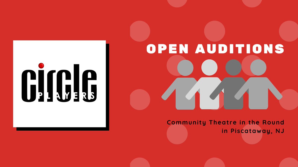 CircleNJ's tweet photo. Will we see you tonight at auditions for The Elephant Man? No need to prepare - actors will be asked to cold read from the script. 
RSVP at https://t.co/Mbn2iGxgc7
Full details at https://t.co/JcMZAdCN38 https://t.co/YvNl1DrZzD