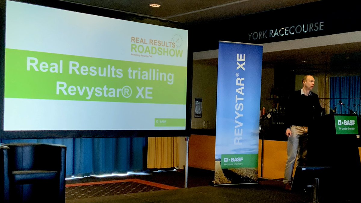 Mountfordsmith's tweet image. Don’t just take our word on it, the #RealResultsCircle 50 farmers tested #Revysol on their farms last year. @peteberry2003 from @ADASGroup talks through the 2019 trial results @BASFcropUK #RealResultsRoadshow #York