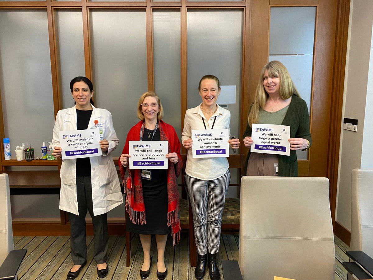 EmorySOMWomen's tweet photo. Happy International Women’s Day! Join @EmorySOMWomen in celebrating by striking the #EachforEqual pose while wearing your EAWiMS pin. Post a picture of yourself on social media and join us in celebrating and honoring women around the world. https://t.co/exManh1u2A https://t.co/YEcruJXVrN