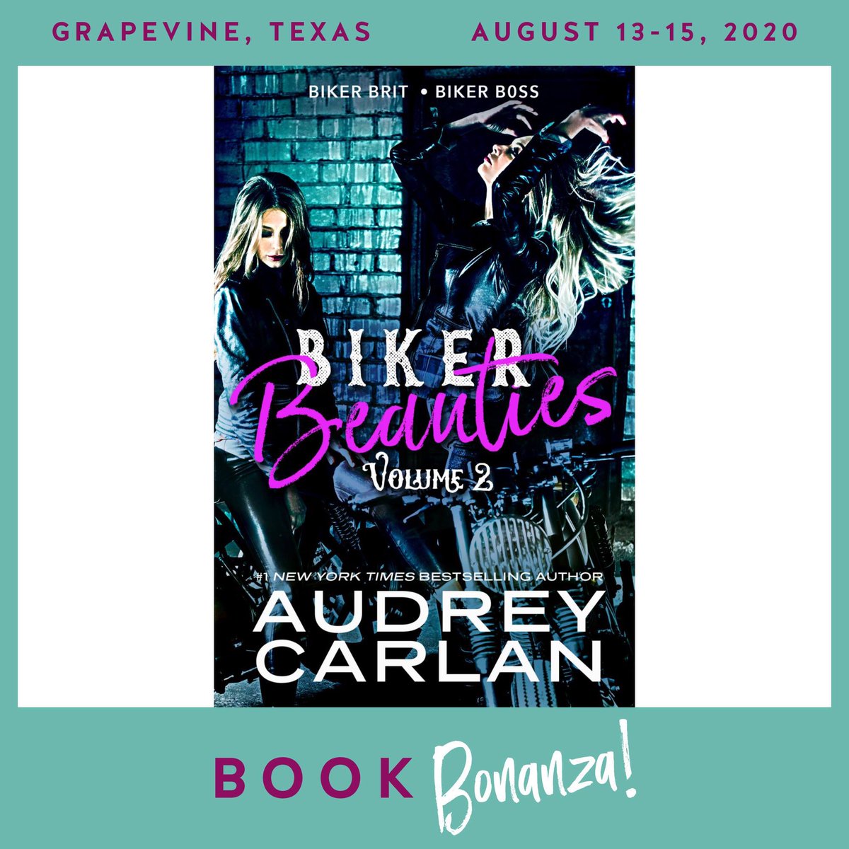 From <a href="/AudreyCarlan/">Audrey Carlan</a>, the #1 New York Times bestselling author of the Calendar Girl series … Biker Beauties - Volume 2 is LIVE! 

Click for link: audreycarlan.com