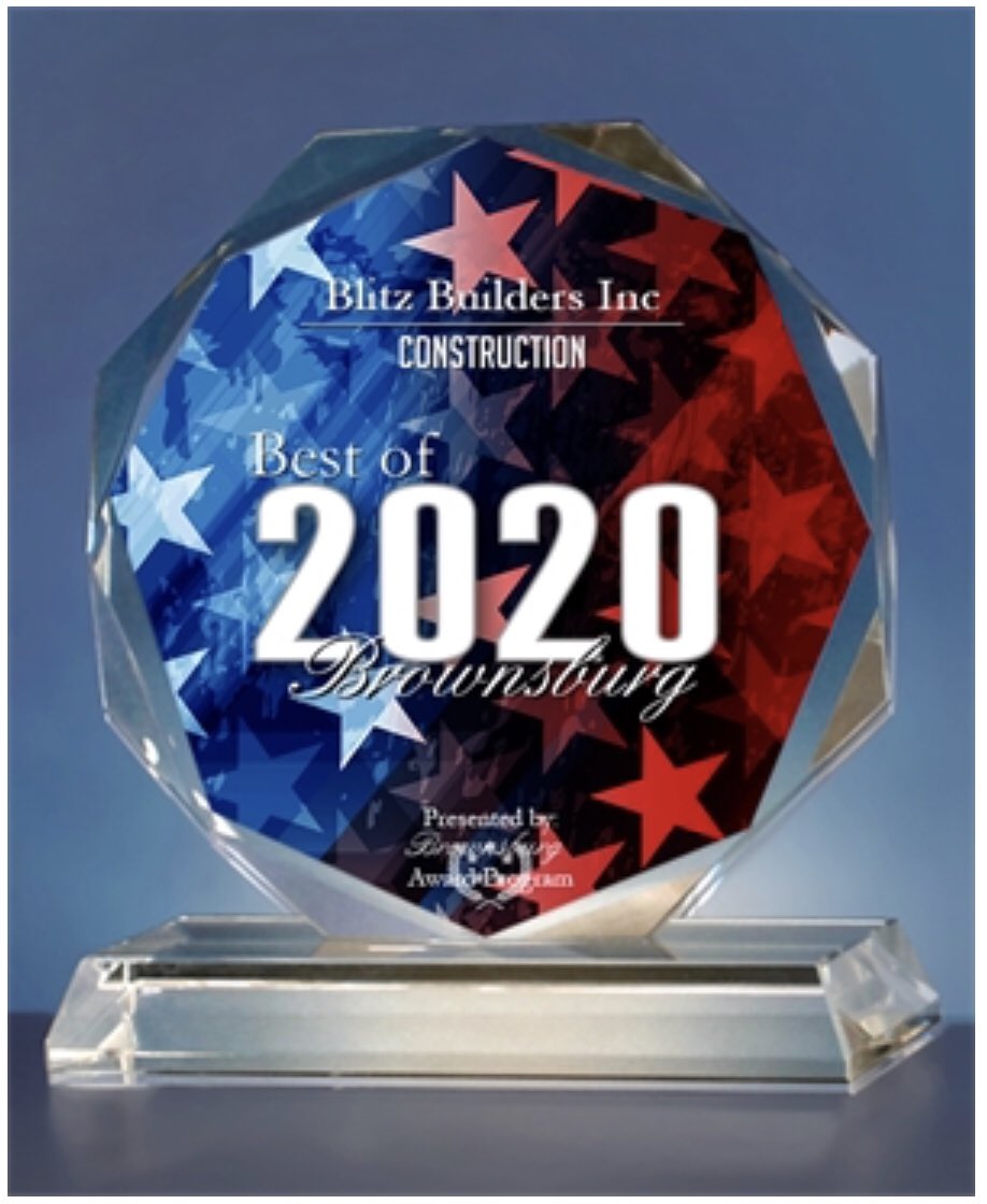inc_blitz's tweet photo. Wow🤩. We are so proud and honored to be awarded the Best of Brownsburg award for 2020 in the area of construction! Thanks for the award, y’all!
.
.
.
.
.
#buildwithblitz #blitzbuilders #postframe #polebarn #construction https://t.co/NaQGb2nZ6x