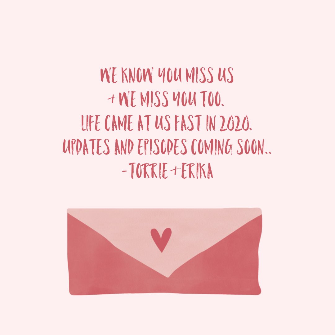 We miss you ❤️ updates soon.
