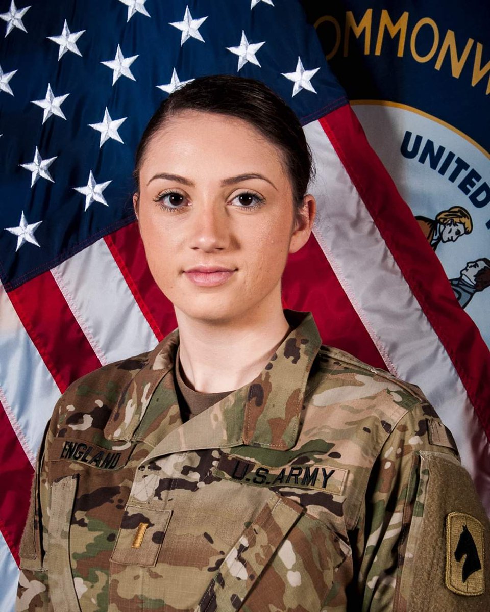 kentuckyguard's tweet photo. Celebrating Women’s History Month in the Guard

She’s the first female enlisted Soldier in the state of Kentucky to hold a 13M (High Mobility Artillery Rocket System crew member) military occupation specialty.

We salute you, 2LT Logan England! https://t.co/A57PbVTRbu