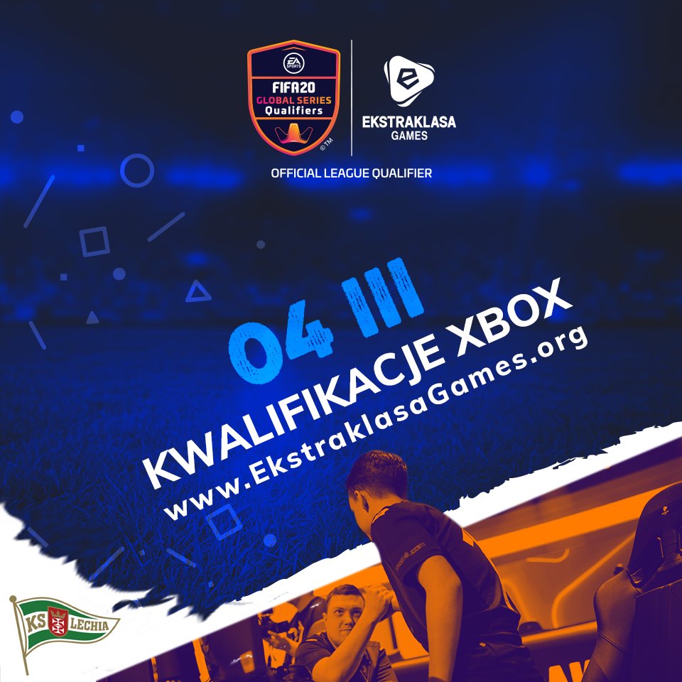 Już jutro otwarte kwalifikacje do <a href="/LechiaGdanskSA/">Lechia Gdańsk</a> na konsoli Xbox ONE w #ekstraklasagames. 

Zapisy na stronie: ekstraklasagames.org