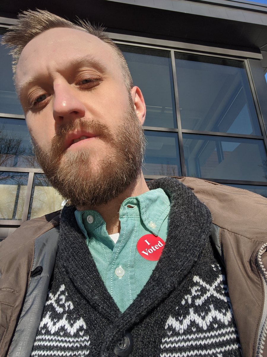 jasonmattick's tweet photo. #SuperTuesday vote is in. Like a lot of Minnesotans, my first time voting in a presidential primary!
No strategic voting here, my ballot is for Liz Warren. Best candidate from day 1 and I'm confident she'll win and be a great President πΊπΈ
#MNforWarren #WinWithWarren #MNVotes https://t.co/6GY0IoMjrA