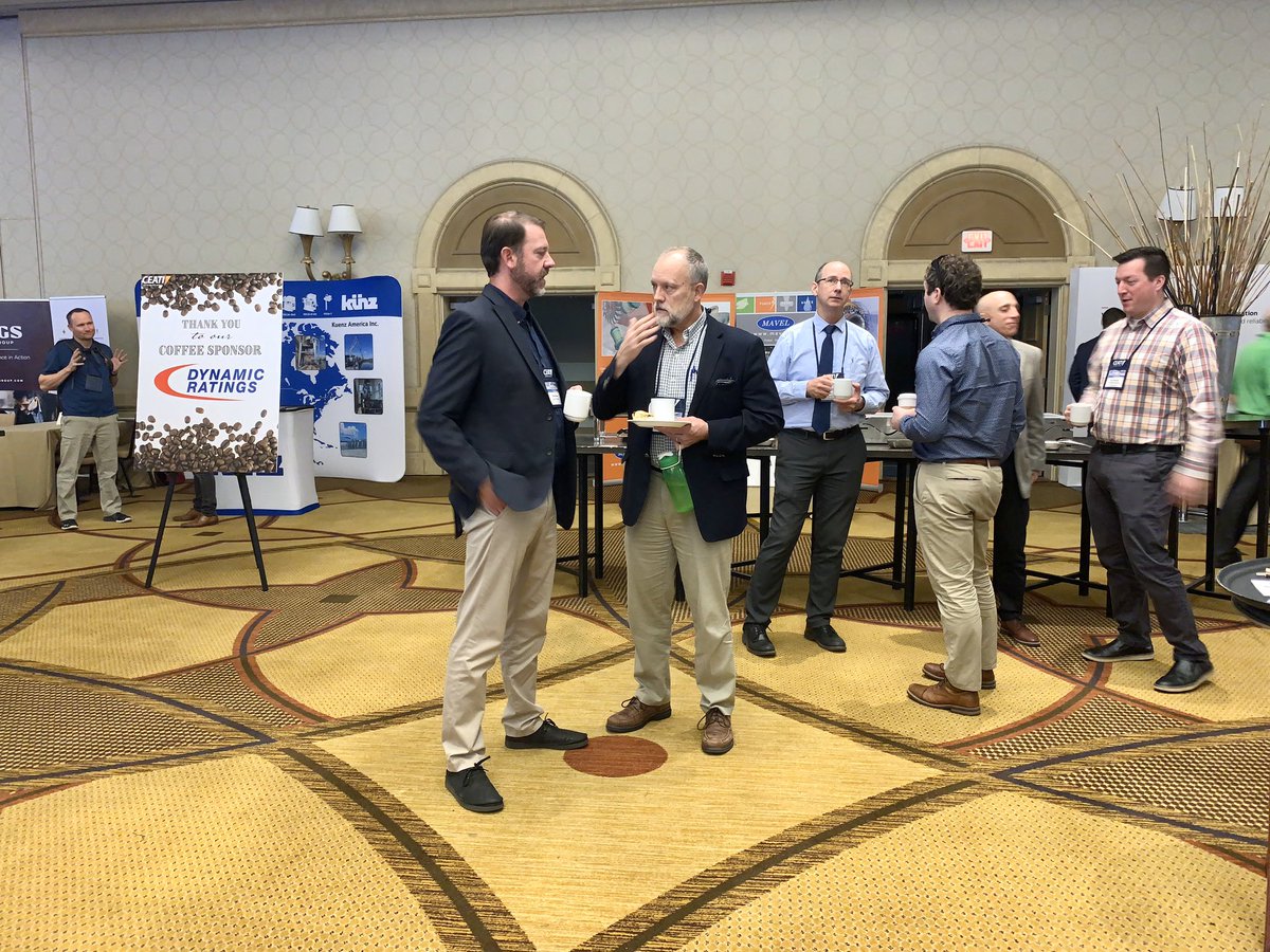 CEATIhydro's tweet photo. Coffee and conversations ☕️
Thank you to our coffee sponsor #DynamicRatings! #CEATIhydro https://t.co/35H5GpLO05