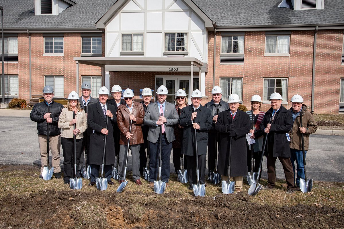 summitconst's tweet photo. Last week we were honored to participate in a Groundbreaking Ceremony announcing an Independent Living Addition for Lutheran Community Home in Seymour, IN.  Looking forward to partnering with @K2MDesigninc on this exciting project! #Construction #Building #architecture https://t.co/NZfkuPhoKn