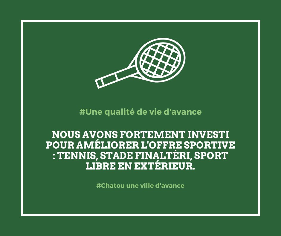 chatoudavance's tweet photo. Chatou ville sportive ! #ChatouUneVilledAvance https://t.co/8beRWpKUhn