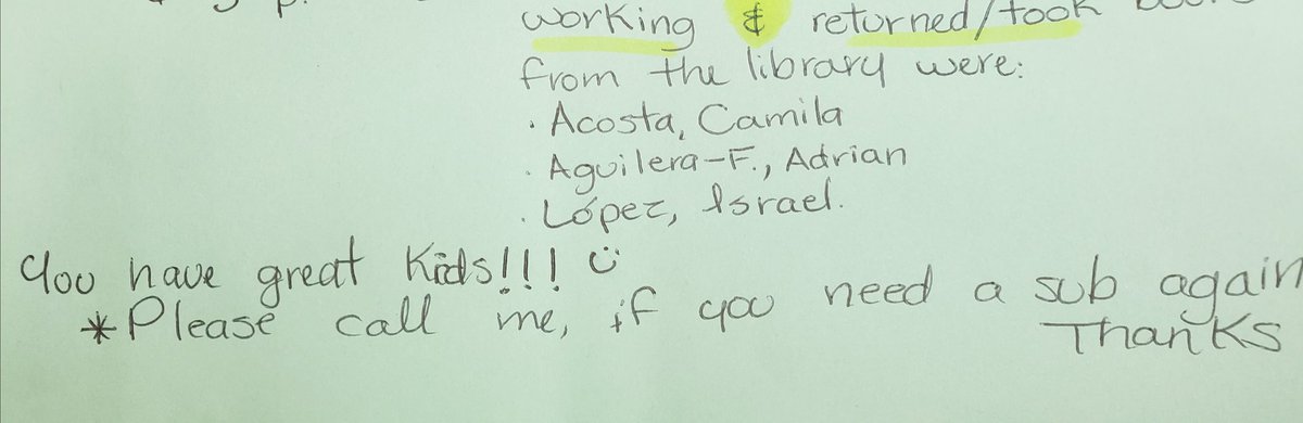 RamosJ_JSHS's tweet photo. I was out yesterday, and I came back to this note today....Proud of my students. #LaJeff #IAmEPISD #EPISDProud https://t.co/zfcTBiMwUL