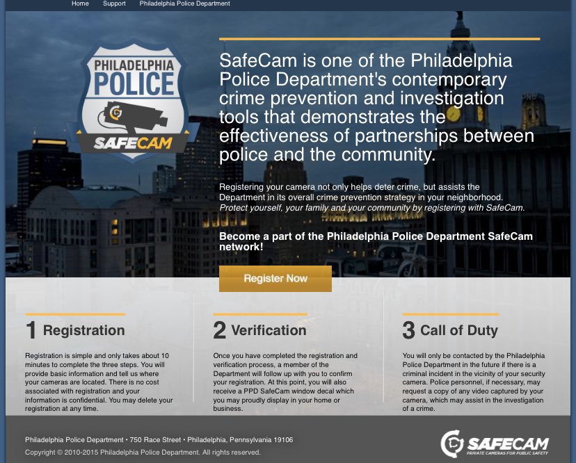 PPDJohnStanford's tweet photo. Every business in Philadelphia should be taking advantage of this great opportunity by @PHLCommerce to increase the safety of employees and the communities they serve. Help @PhillyPolice by registering with our SafeCam program, at https://t.co/D0svIasluO
#SafeCam #ThePHLWay https://t.co/mhQdEWhGyy