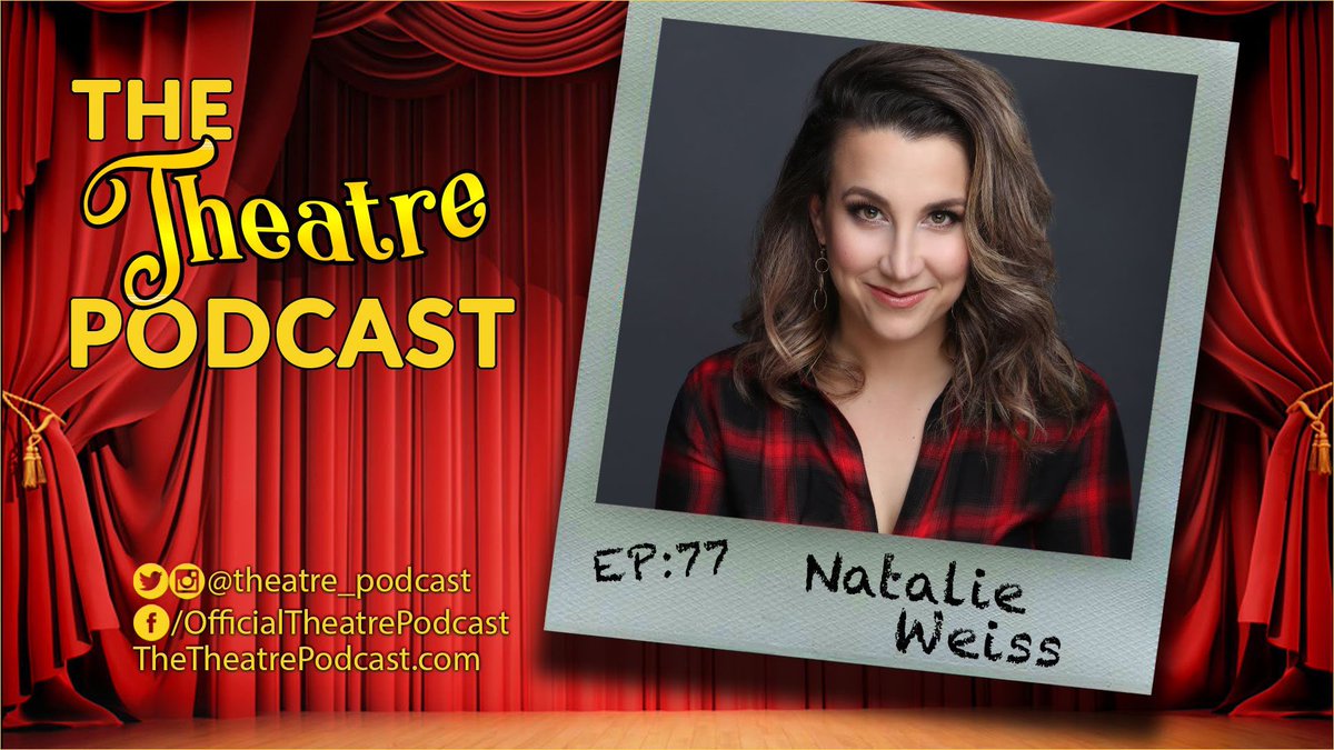 theatre_podcast's tweet photo. It’s here! @TheNatalieWeiss shares all, including why she’s so glad she didn’t actually become a pop star, what makes @emojimusical so awesome, and why she loves #breakingdowntheriffs. Visit https://t.co/iy1I51QCs4 to listen or find it everywhere you find your podcasts. https://t.co/YhpazTMKKt