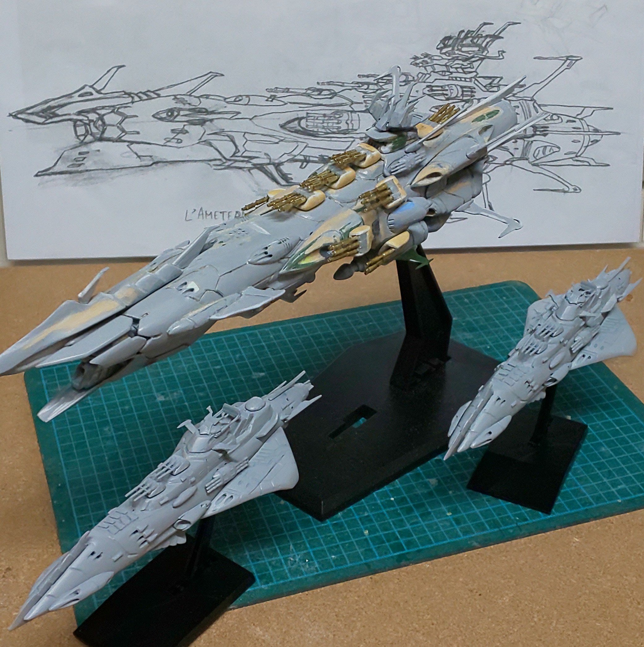 宇宙戦艦ヤマト 2199 ハイゼラード級 ＆ メルトリア級 航宙巡洋