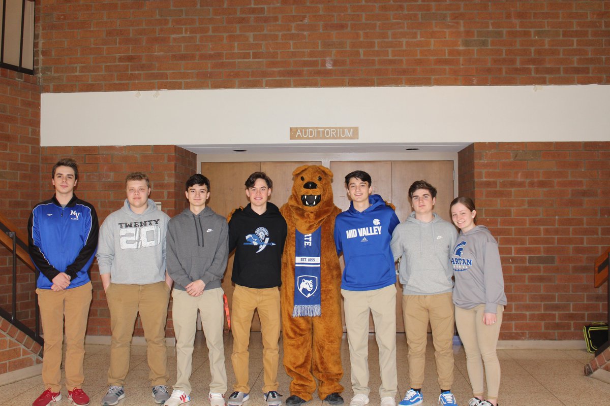 MidValleySD's tweet photo. Congratulations to those accepted into Penn State!!!! https://t.co/GOpdWw1jOW