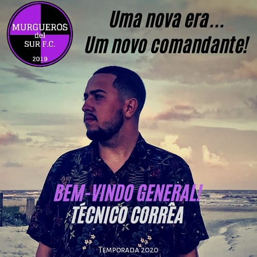 MurguerosDelSur's tweet photo. É com muita satisfação que anunciamos nosso primeiro reforço para a temporada de 2020.

Henrique Corrêa é o novo treinador Murguero, seja bem vindo General, será um ano de muito trabalho e evolução.

#AvanteMurgueros #MDSFC https://t.co/eysfJLxlSz