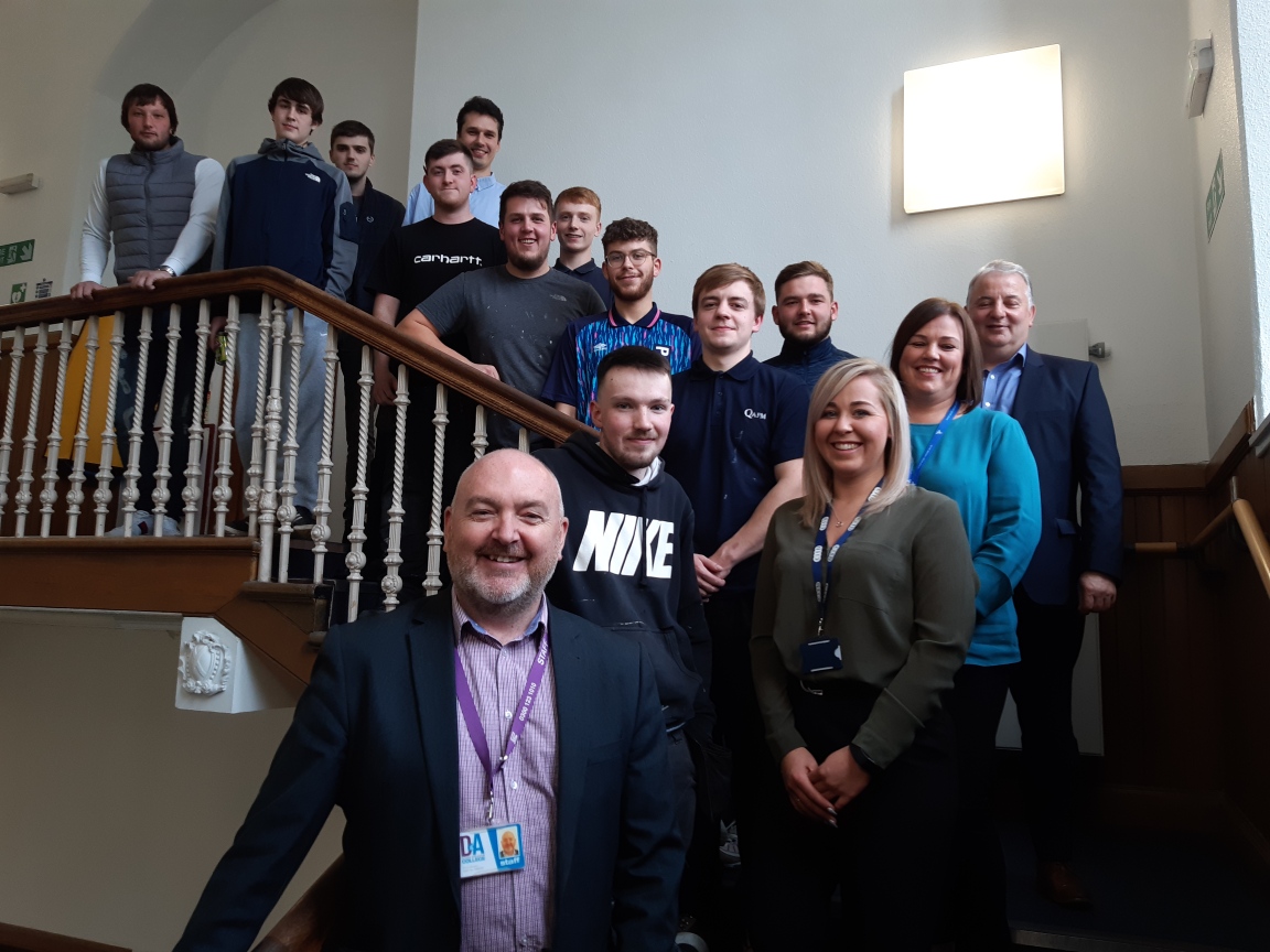 This year the 1st cohort of apprentices completed their apprenticeships with SAL.  Well done to all of you who made an effort and stuck with it for the 4 years. 
#TalentWithoutLimits #ScotAppWeek20