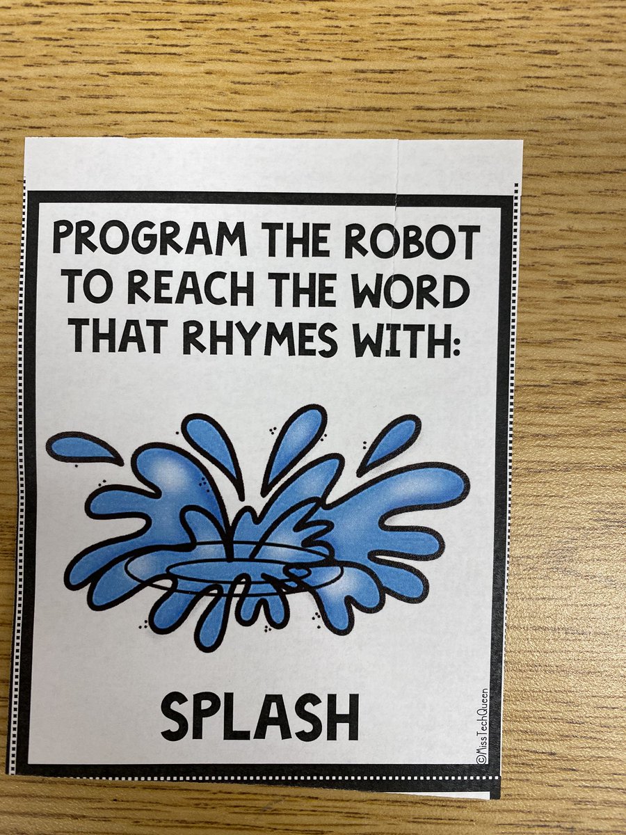 Today we continued to celebrate Dr. Seuss and Read Across America by using our robot mouse to code rhyming words! Each student had a task card with a word on it. They need to code the mouse to reach the word it rhymes with! Our gators loved it! #STEM @OBSupCittadino <a href="/GrissomGator/">GrissomPrincipal</a>