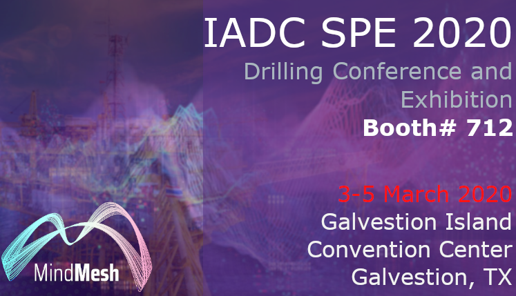 MindMeshInc's tweet photo. Today is the day! Stop by booth #712 at IADC SPE. Lower oil prices will keep the pressure to perform at the well site on โHIGHโ so the need to get it right the first time has never been greater. Come see us.
https://t.co/mR4DxaYGfa
#spe #iadc2020 #spedrilling #drillingdynamics https://t.co/QRHeoqI9eY