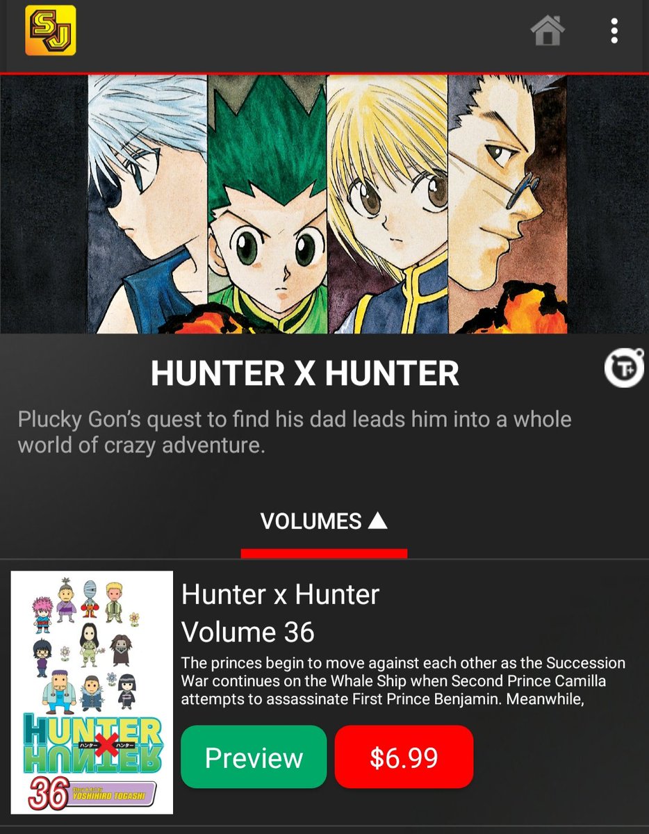 Forneverworld Man I Wanted To Catch Up With Hunter X Hunter But The Chapters Aren T Available On The Shonen Jump App Unless You Buy The Volumes T Co 7ridyb1pmq Forneverworld Man I Wanted To Catch Up With Hunter X Hunter But The Chapters Aren T Available On The Shonen Jump App Unless You Buy The Volumes T Co 7ridyb1pmq