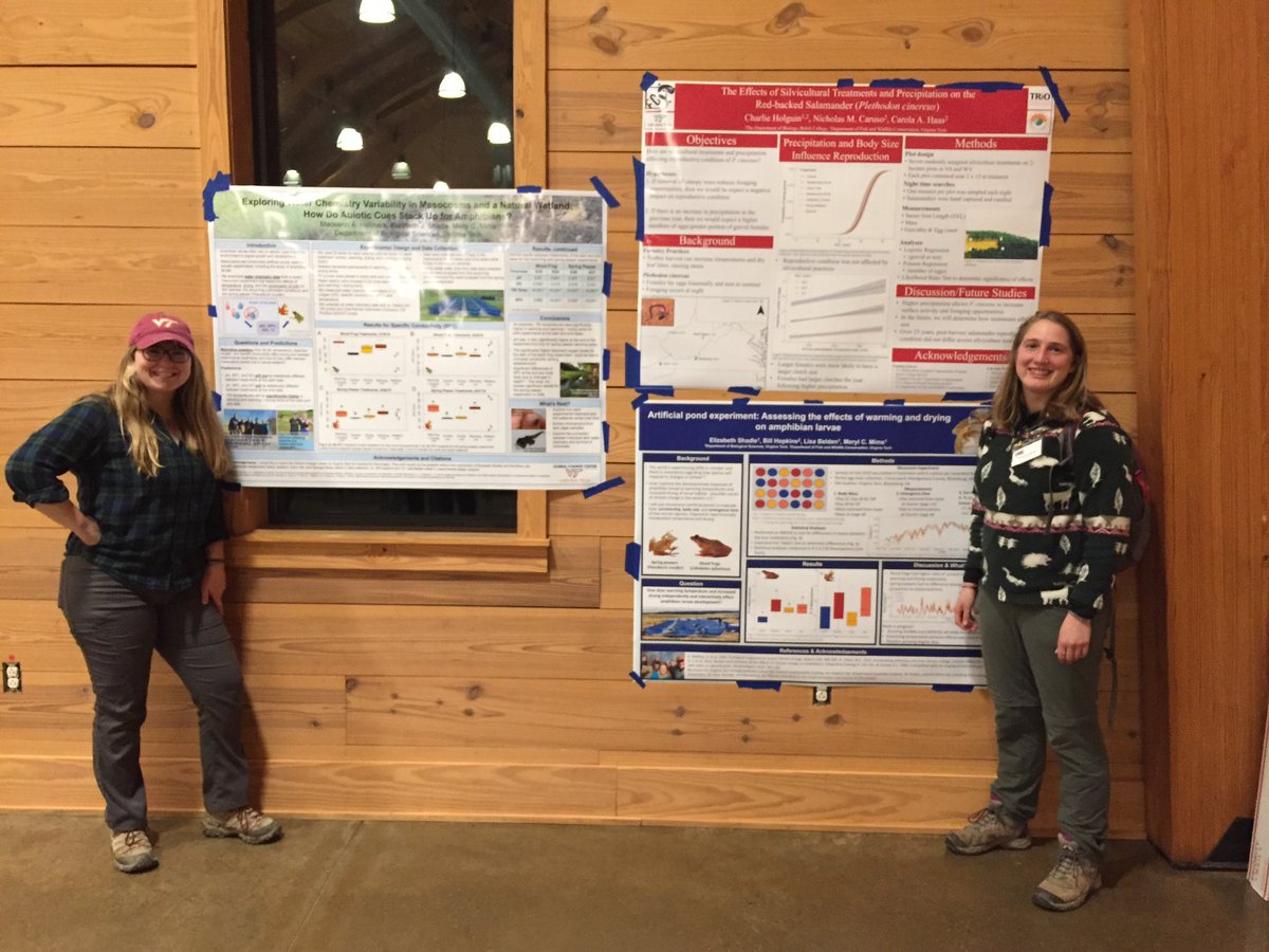 KenzEcologist's tweet photo. My first conference at #SEARC2020 was more enriching and fun than I ever could’ve imagined! Thanks @ElizabethShadl4 for your awesome mentoring and #mimslab for giving me the opportunity to fulfill my dreams! https://t.co/vXNructOuk