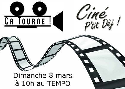 catourne35's tweet photo. On se retrouve dimanche 8 mars à 10h00 pour un nouveau Ciné P'tit Dèj à #vezinlecoquet au #tempo #cinema #cineptitdej #illeetvilaine #Rennes https://t.co/KK7ySKcjzE