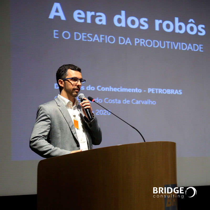 Bridge_Tweets's tweet image. No último mês, Carlos Eduardo Carvalho, sócio-fundador da Bridge, expôs uma reflexão sobre o impacto da robotização e automação dos processos (RPA) nas relações de trabalho e no futuro das organizações em evento organizado pela Petrobras.
#rpa #automaçãodeprocessos #itconsulting