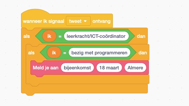 Ben jij leerkracht en/of ICT-coördinator in het basisonderwijs en bezig met programmeren op school? Deel dan jouw ervaringen tijdens onze bijeenkomst op 18 maart! Meer informatie en aanmelden via forms.office.com/Pages/Response….