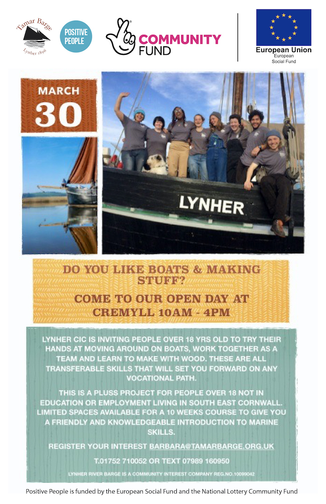 CornwallMarineA's tweet photo. Today we have been organising young people's attendance in #Cornwall @lynherofcremyll open day on Monday 30th March including accredited qualifications and #workexperience in @careersatsea #boats #watersports #marinecareers #InspiringFutureWorkforce #TidalTuesday https://t.co/My0XTfWIjZ