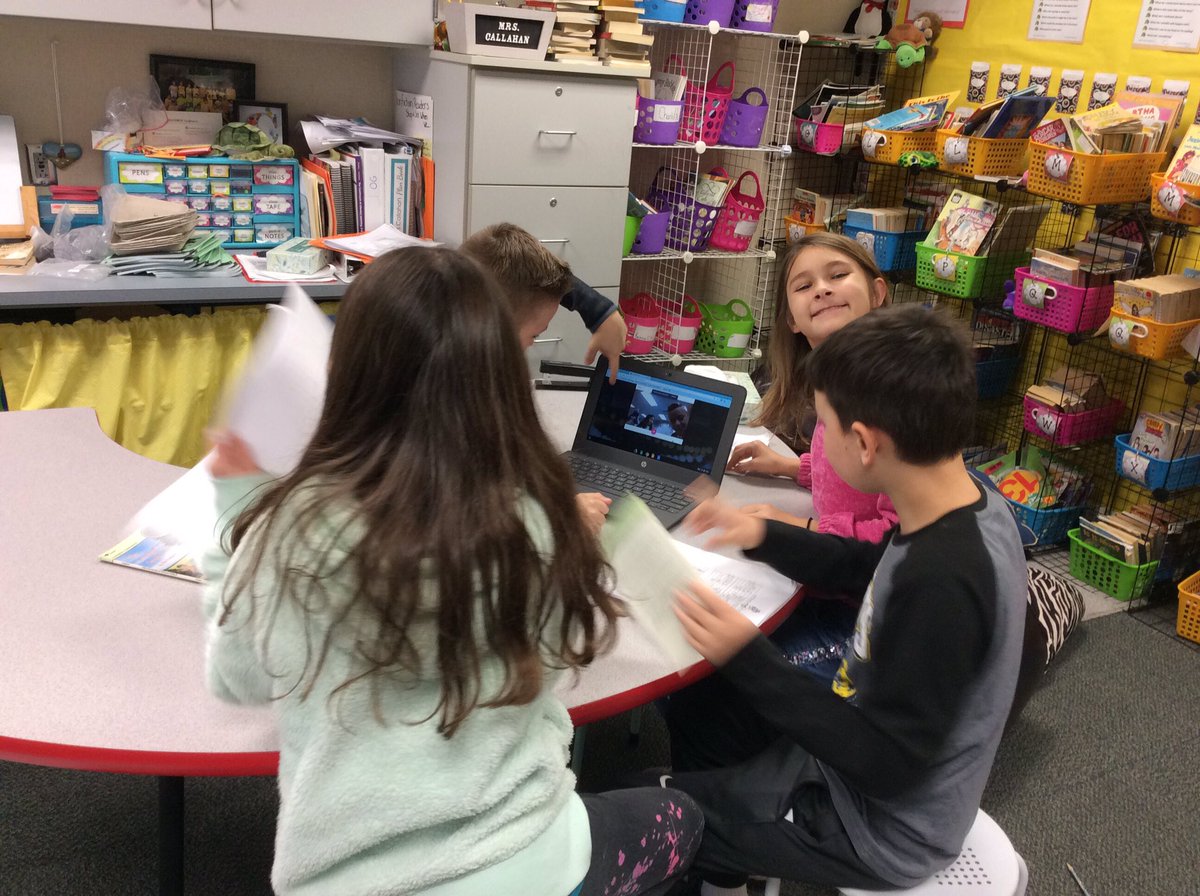 callahanclass's tweet photo. Using padlet to discuss and share our book circle. @myccs @WoodbrookCCS https://t.co/E0X7zQ5rGI