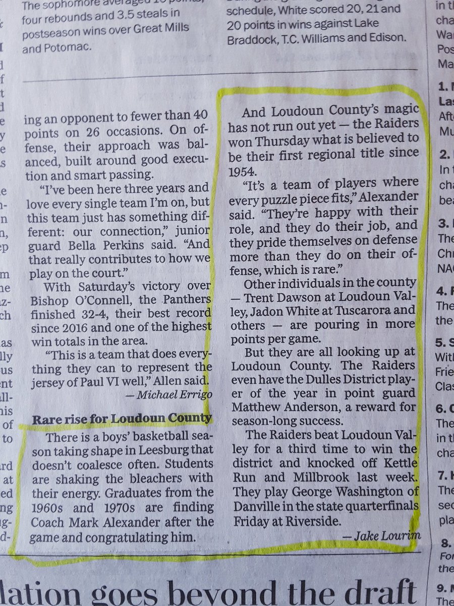 Movin' on up - our boys made The Post! @LCRaiderHoops <a href="/LCHSRaiderRiot/">LCHS RAIDER RIOT⚔️</a> @LCRaiders