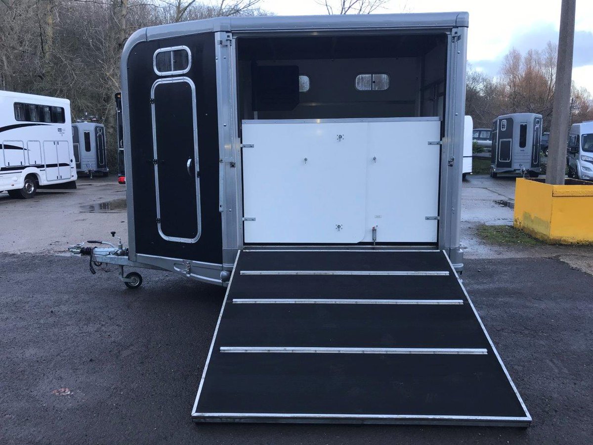 For sale: Pre-Owned Equi-Trek Trail-Treka 'L'
Ref: 210, 2014 | Black with Silver Horse Head Graphics. Sold with 3 Month Equi-Trek Warranty  
£5,499.00 No VAT on Selling 
equi-trek.com/vehicle_sale/p…