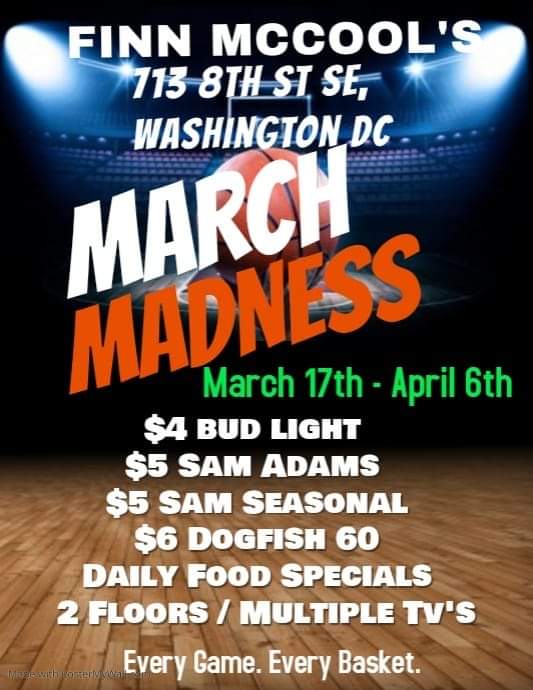 Ohhhh Let The Madness Begin!! EVERY BASKET:EVERY GAME. 
Finn's in the Heart of Barrack's Row