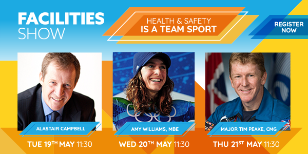 Facilities Show (@facilities_show) on Twitter photo We are delighted to announce our inspirational speakers for 2020 - <a href="/campbellclaret/">ALASTAIR CAMPBELL</a>, <a href="/AmyWilliamsMBE/">Amy Williams MBE</a> & <a href="/astro_timpeake/">Tim Peake</a>
Get your free ticket to Facilities Show and get ready for fascinating stories, learnings and insights
bit.ly/32Jmprg
#FAC2020 #FM #facilitiesmanagement We are delighted to announce our inspirational speakers for 2020 - <a href="/campbellclaret/">ALASTAIR CAMPBELL</a>, <a href="/AmyWilliamsMBE/">Amy Williams MBE</a> & <a href="/astro_timpeake/">Tim Peake</a>
Get your free ticket to Facilities Show and get ready for fascinating stories, learnings and insights
bit.ly/32Jmprg
#FAC2020 #FM #facilitiesmanagement