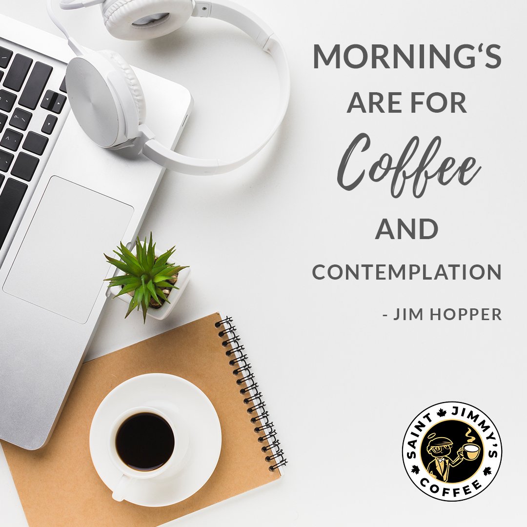 StJimmysCoffee's tweet photo. When you just stroll into work or sit down at your desk at home in the morning, the last thing you want is to be assaulted with the needs of others. 😉😘
Call Us 416-477-2549 to get your Free Saint Jimmy's Coffee System for to your office.
#SaintJimmys #Office #Coffee #Canadian https://t.co/pVyltCP8A9