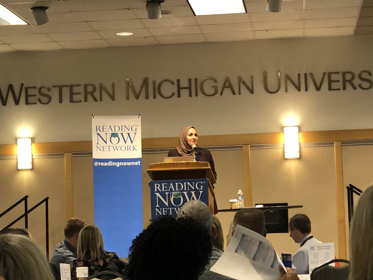 degroot_marie's tweet photo. Holland is representing! Grateful for a day of conversation and learning around culturally responsive teaching in literacy with Huda Essa and Dr. Michael Rice! #RNN3320, #hpsproud, #equip, #empower https://t.co/fKEZvz2phI