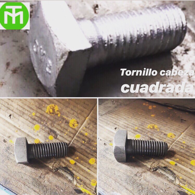 Tornimex2's tweet photo. Tornillo cabeza cuadrada de acero inoxidable.
#tornillo #aceroinoxidable #tornillocabezacuadrada #fabricaindustrial https://t.co/OL1WQYF4Co