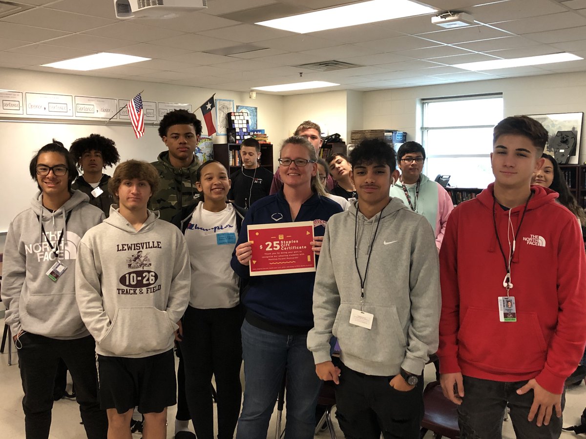 LHSKillough's tweet photo. We challenged teachers to send home Positive Postcards to parents! We had over 100 postcards turned in &amp; they will be mailed soon! Congrats to Mrs. Polly, Mrs. Jennings, &amp; Mrs. Werts for being randomly drawn to receive a $25 Staples gift certificate! #TodayAtLHSK https://t.co/thpsSGhJbz