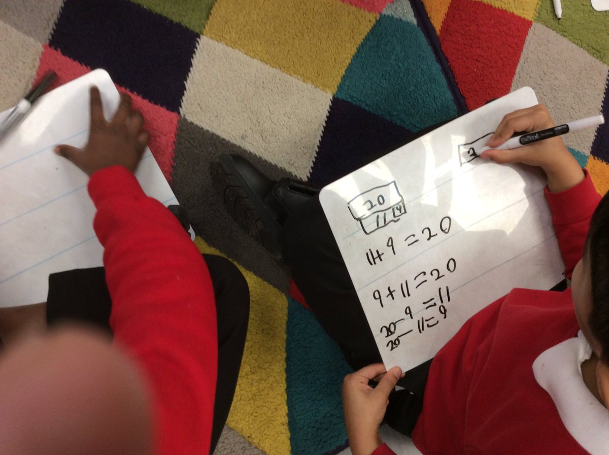 Woodpecker class have been learning about fact families. They have used the part-part-whole and bar model to help them develop their facts. @kestrelmead