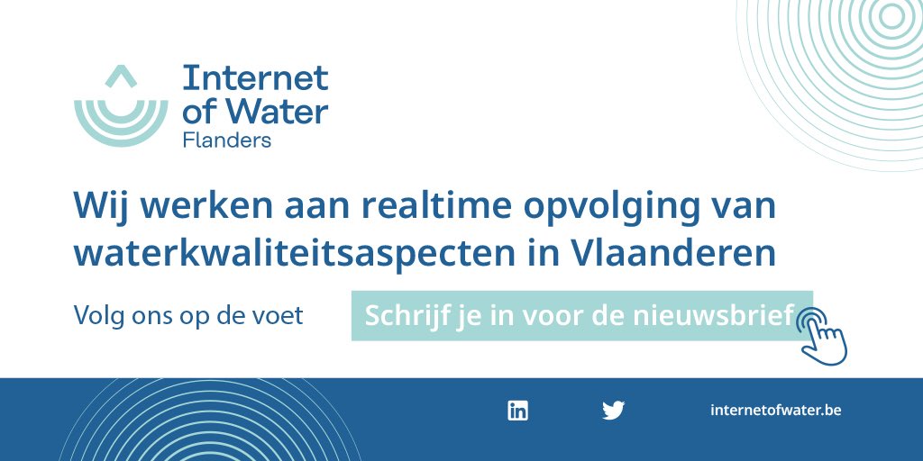 IoW_Flanders's tweet photo. Vlaanderen krijgt over enkele jaren een innovatief #IoT sensorennetwerk die realtime info brengt over waterkwaliteitsindicatoren. Lees meer over de actuele stand van zaken van ons onderzoeksproject in de nieuwsbrief. https://t.co/wjYauwlrng #internetofwater #water https://t.co/jklFJ6Xo5Y