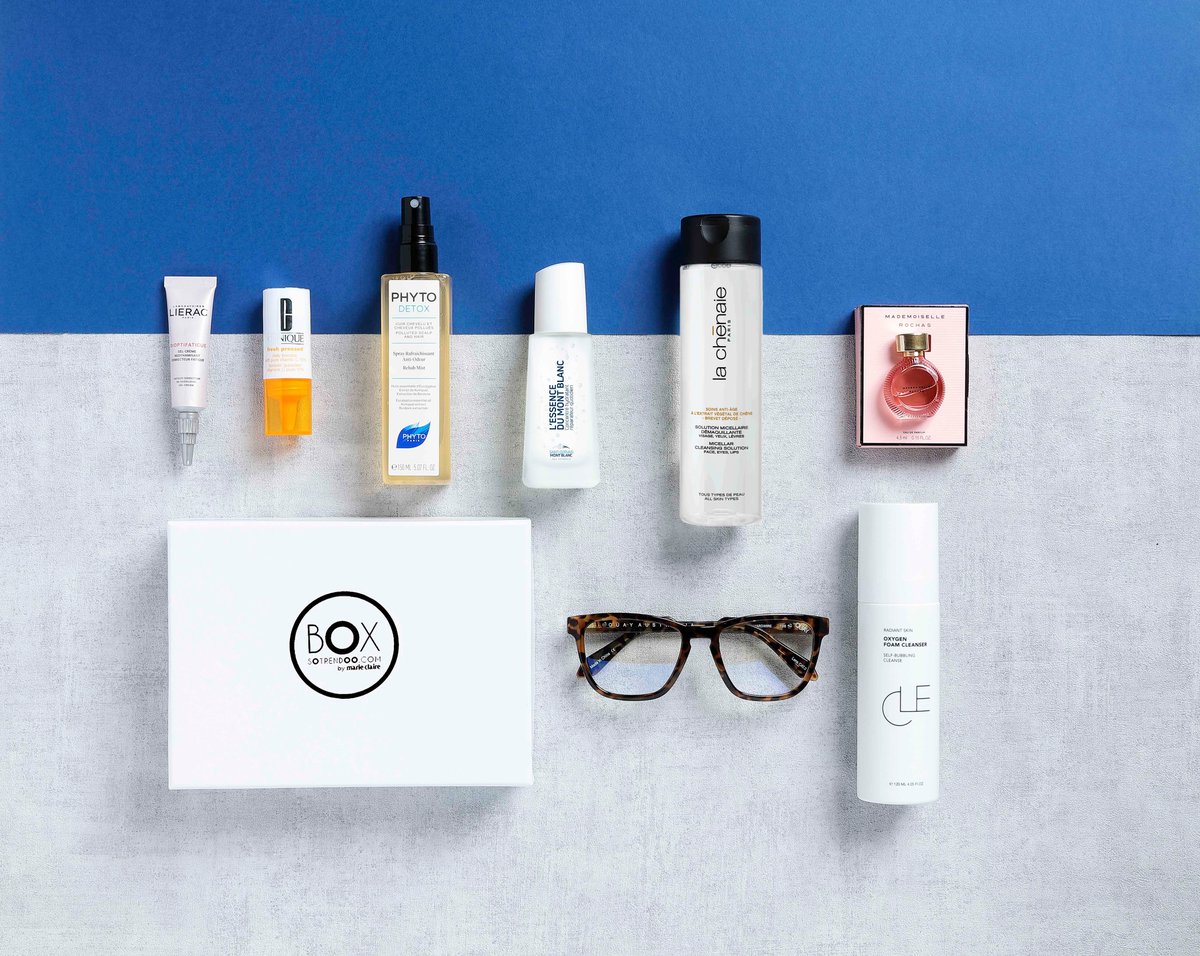 [ACTU] - DIOPTIFATIGUE est dans la Box Beauté Marie Claire anti-pollution ! Une sélection de soins pour booster l'énergie de votre peau et lutter contre les agressions urbaines du quotidien 🤗 bit.ly/Box_MarieClaire  #Box #antipollution #Lierac #cosmetiques