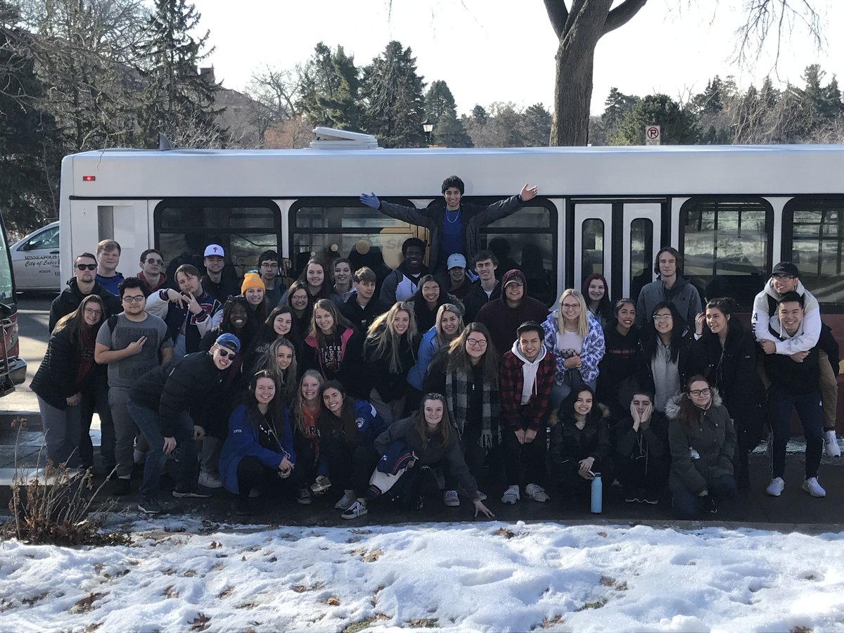 Our college Env. Sci students recently visited U of M St. Paul campus to see College of Biological Sciences in action where students saw experiments plus Invasive Species Lab &amp; Research Center. Opportunity to see possible future path to career and college? #slppantherproud
