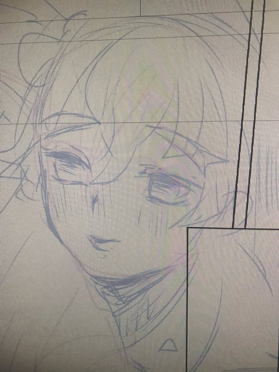 友達が下書きの絵を褒めてくれたので 調子に乗って なるだけ変わらないようにした らみな 原稿中のイラスト 友達が下書きの絵を褒めてくれたので 調子に乗って なるだけ変わらないようにした らみな 原稿中のイラスト