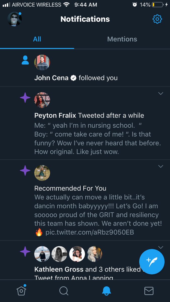 MaxakaPantry's tweet photo. My boy @JohnCena just hit me with that follow. #RealRecognizingReal https://t.co/OBF3Ppst6o