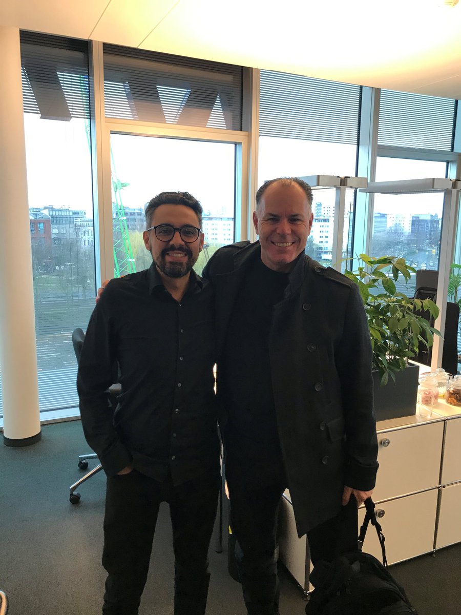 Kevin_Smith_UK's tweet photo. Great to spend some time with the brilliant Ashkan Kalantary &amp; our #Ventures #EmergingGiants team in #Berlin today!  Very exciting plans working together supporting #scaleup  in Germany, UK and across #Europe  a big thank you from me and @laurentaylor_uk for being great hosts https://t.co/YScPprwEUe