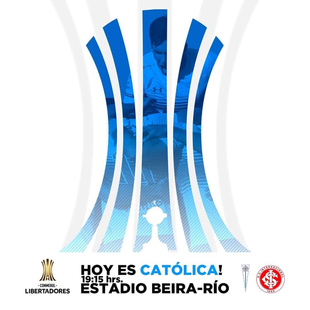 JonathanMuozMu4's tweet photo. Comenzamos un nuevo camino en esta copa libertadores con la mejor de las vibras a dejar el alma en la cancha católica vamos que se puede aguante mi franja querida. https://t.co/SR2srzAX7R