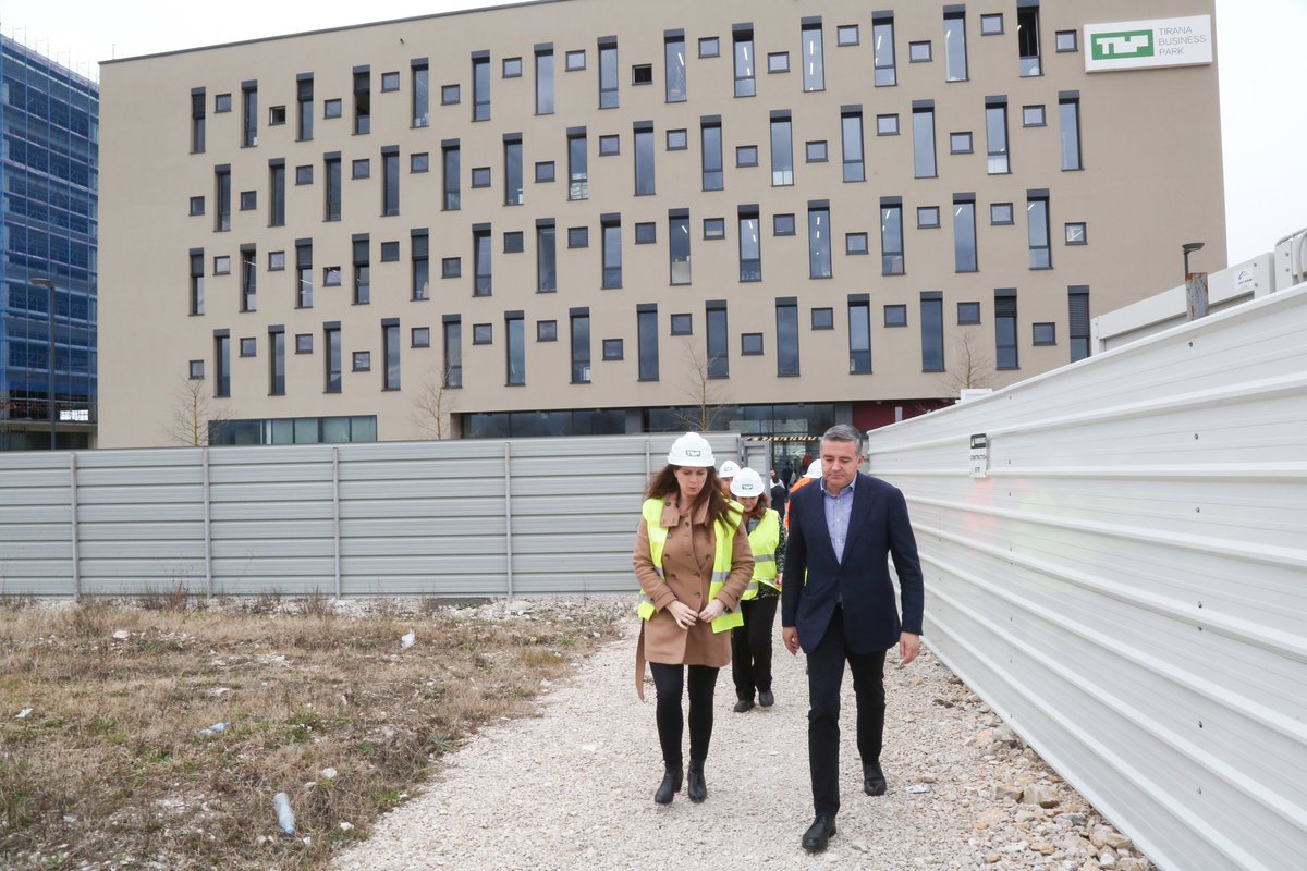 TrBusinessPark's tweet photo. The site visit of Minister Blendi Klosi at mk hotels brand in Tirana Business Park.
#news #hotels #mkhotels #TBP #LindnerGroup #investment #German #standard #quality #swimmingpool #gym #businesshotel #venues #meetings #closetoairport #closetoharbour #excellentlocation #fivestars https://t.co/NdNBzUtcqF