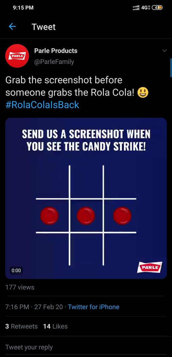 itsdivyanshu's tweet photo. @ParleFamily Following the story since Feb '19 yet can't get my hands on it. Wish I can spot and taste one soon. 😋 #RolaColaIsBack https://t.co/Ha3h2hy6Oc